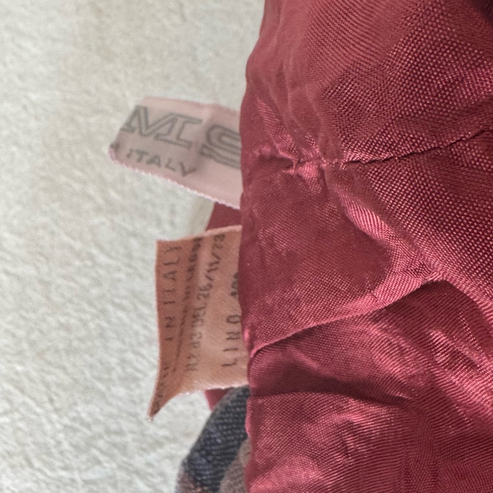 Vintage PIMS Plaid Linen Skirt - Picture 4 of 4